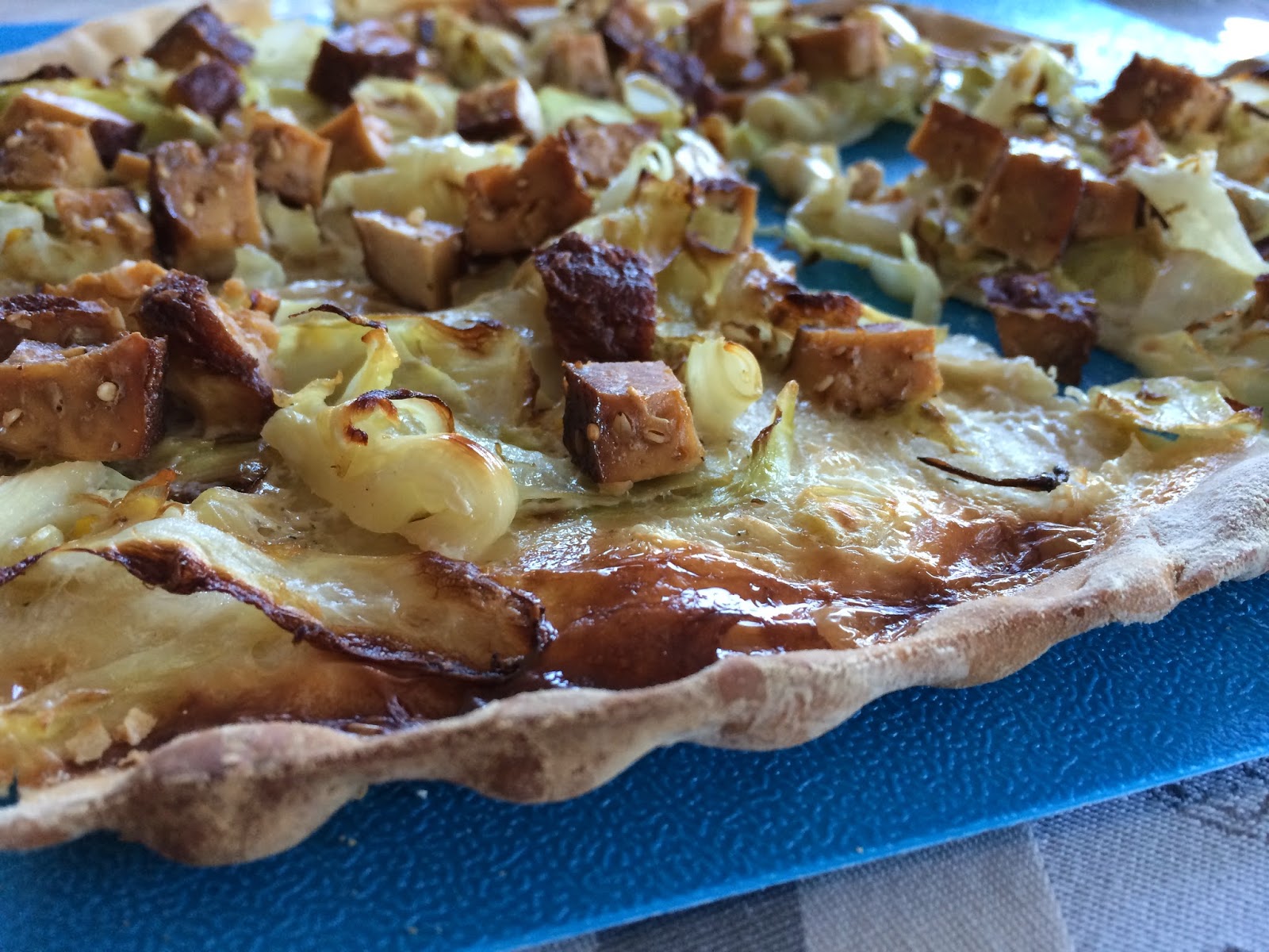 Veganer Flammkuchen ~ LuboBase