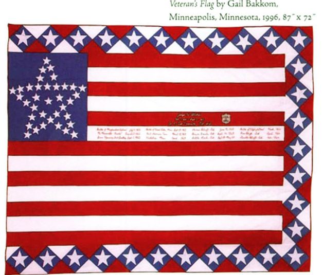 Civil War Quilts: Van Fleet Flag Quilt