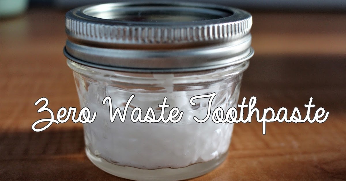 Green Simplicity DIY Zero Waste Toothpaste