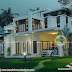 5 bedroom luxurious contemporary model flat roof house.