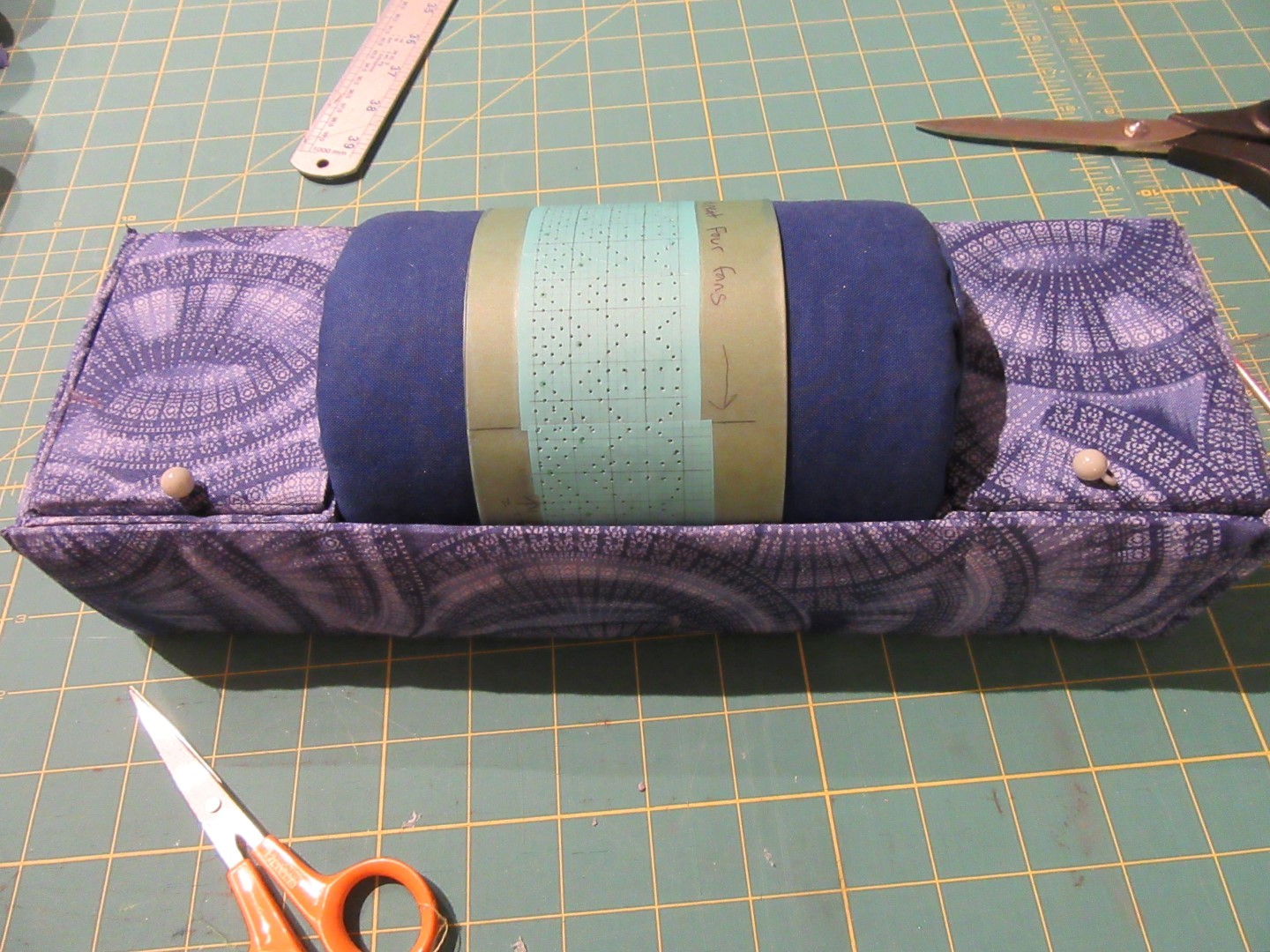 Too Many Hobbies, Not Enough Time DIY Travel lace pillow / folding