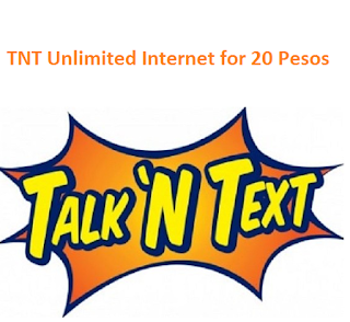 TNT Unlimited Internet for 20 Pesos Per Day