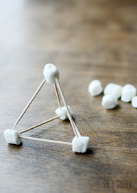 5 super fun Summer activities for kids and teens, marshmallow structures with toothpicks