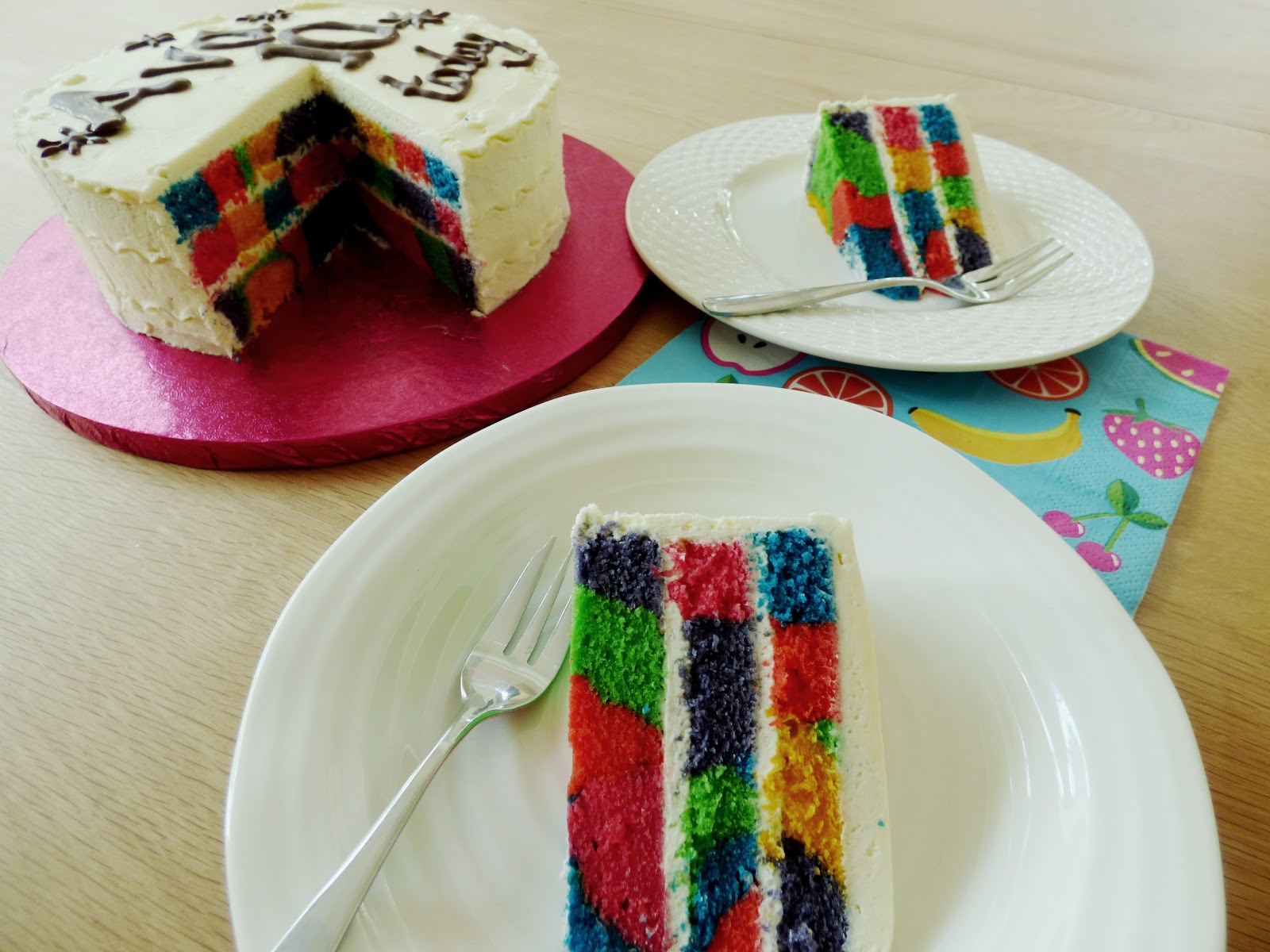 Rainbow Tie Dye Cake Recipe Garden Tea Cakes And Me