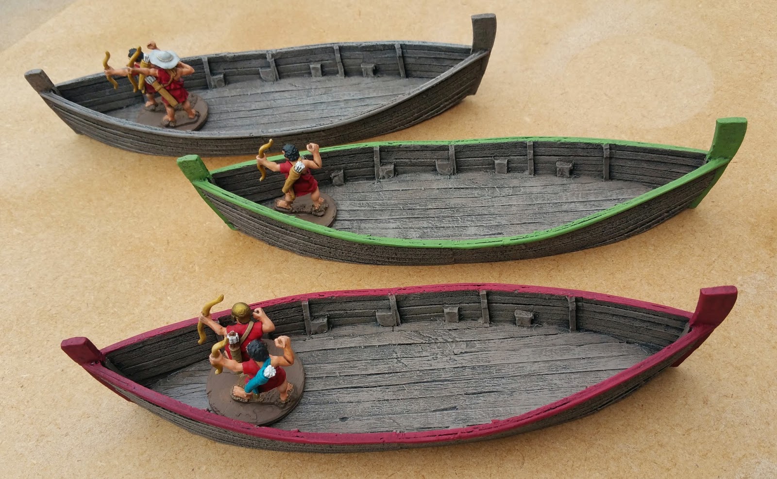 The BigRedBatCave River boats