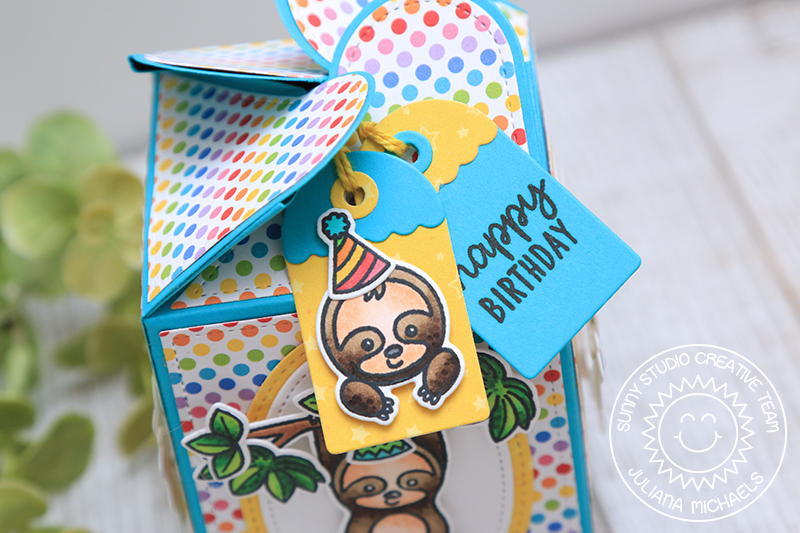 Happy Birthday Wrap Around Gift Box 17turtles Juliana Michaels