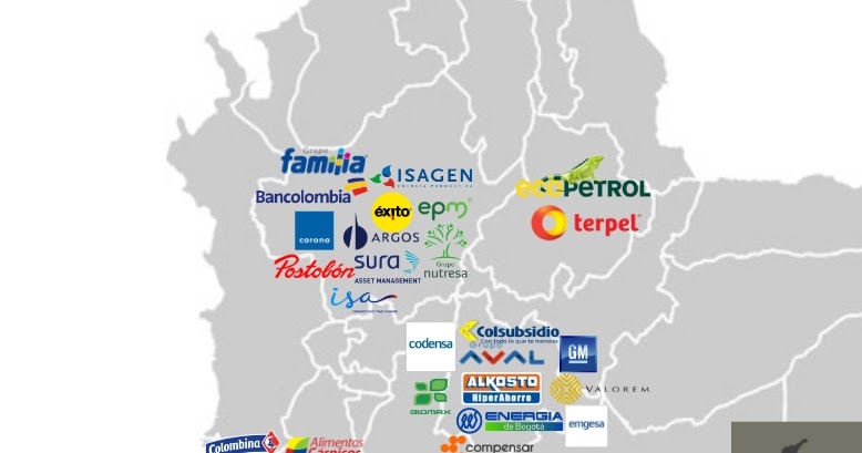 Mapas Economicos Claves De Colombia Actualizado 2019 Actividades Economicas