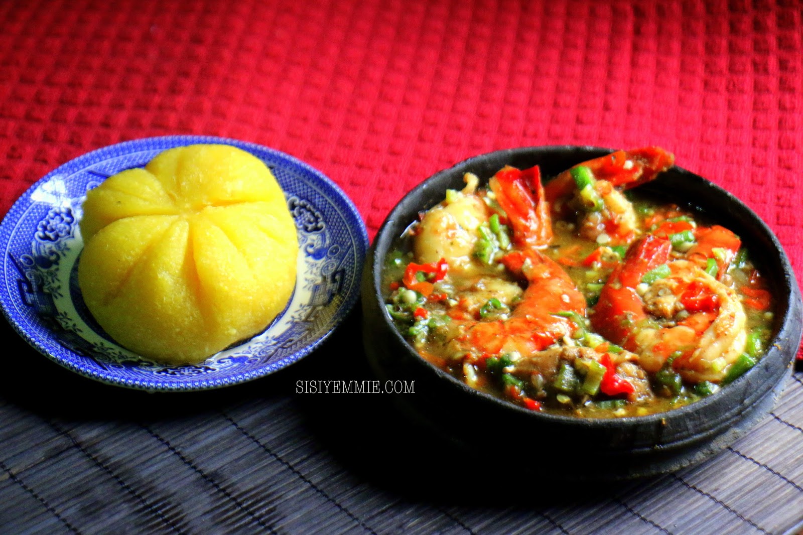 OILLESS OKRA SOUP GBAGBAFOFO (FITFAM FRIENDLY!) SISIYEMMIE