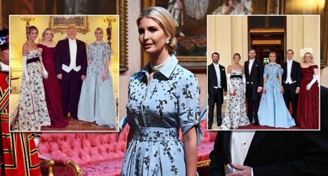 jueves, 6 de junio de 2019 Cuatro de los hijos de Donald Trump asisten a un banquete de estado en e