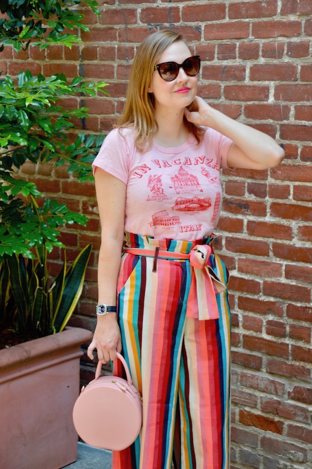 Hello Katie Girl: Crazy Colorful Rainbow Pants!