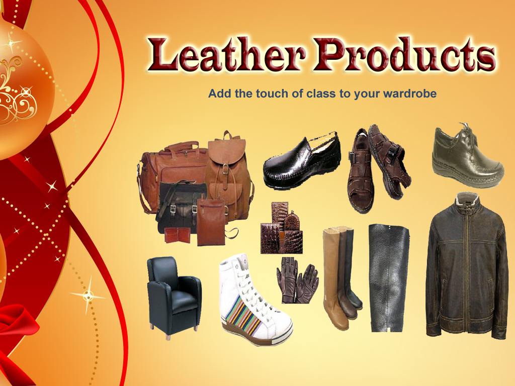 Leather Products add the touch of class to your wardrobe Kompass India