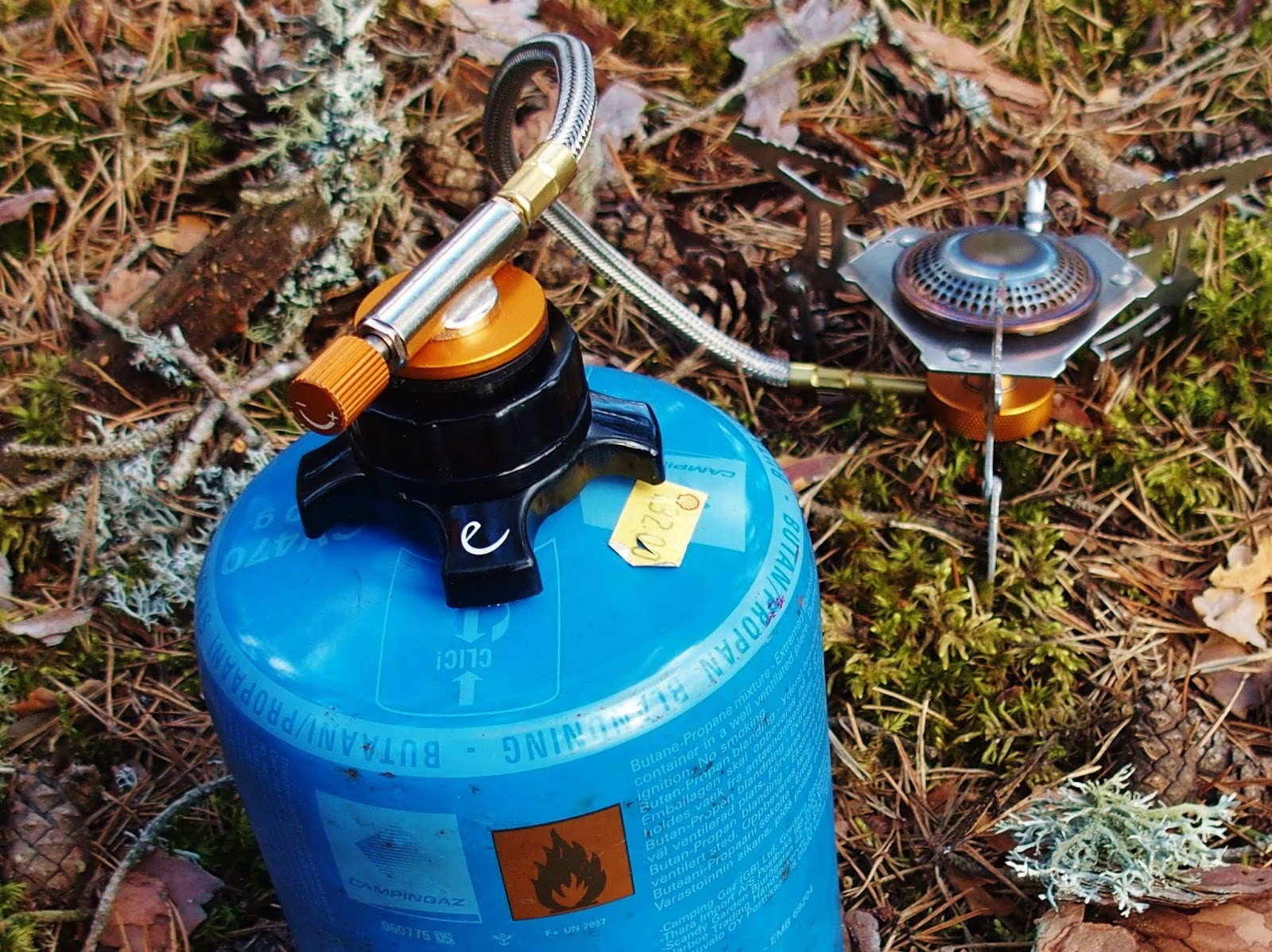 Adapter till Campingaz gasbehållare Uteliv