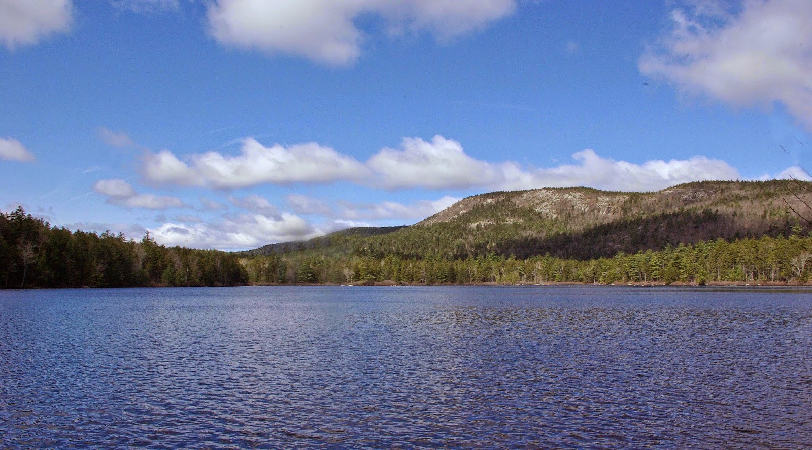 Hiking in Maine with Kelley 4/25/14 Hidden Ponds