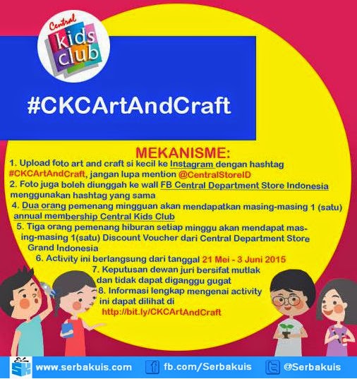 Kontes Foto Central Kids Club art And Craft Berhadiah Menarik