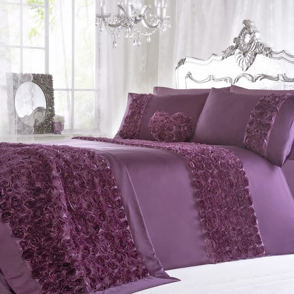 Heartofsword Tips Dekorasi Bilik Tidur Purple Theme Aku Selalu Nampak Cadar Ni Time Tgh Kat Jusco Ke The Rupenya Lawa Gak Bila Warna Purple Ek Siap Bunga2 Gitu