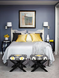 bedroom schemes scheme bhg furniture bedding modern forward solid grey walls gray colors wall yellow bedrooms bed rooms decorating slate