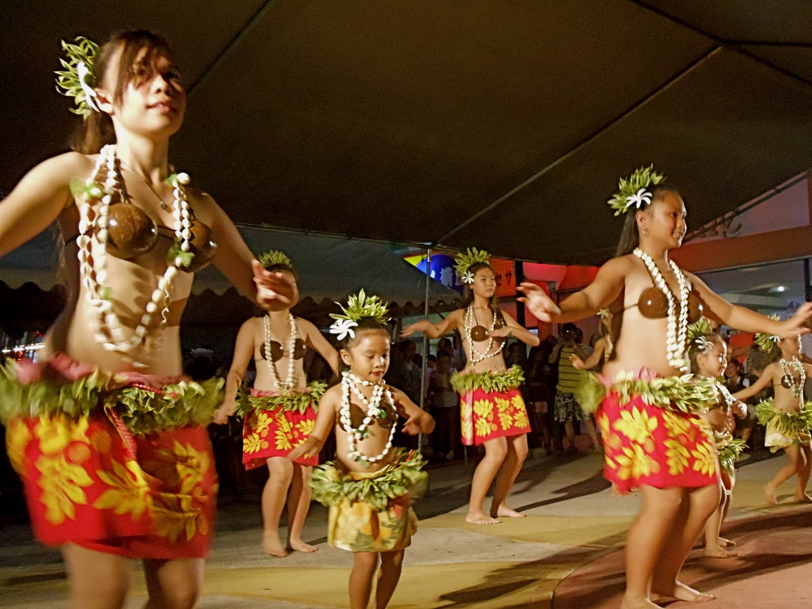 More Fun Under The Saipan Sun Tahitian Dancers