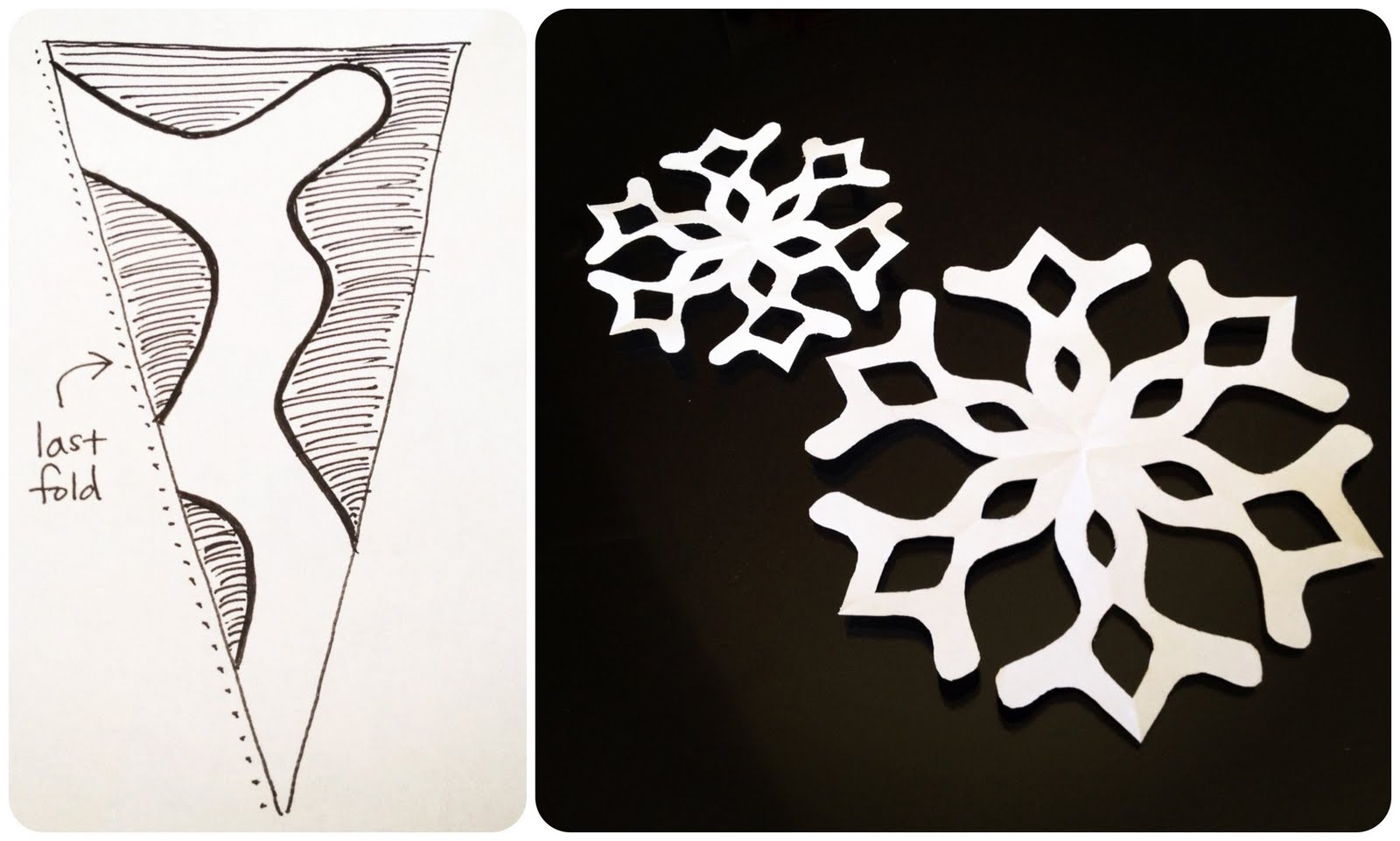 Paper Snowflake Cutouts, 16 - Snowflakes 