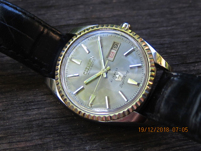 jam watch Citizen Super King Sold