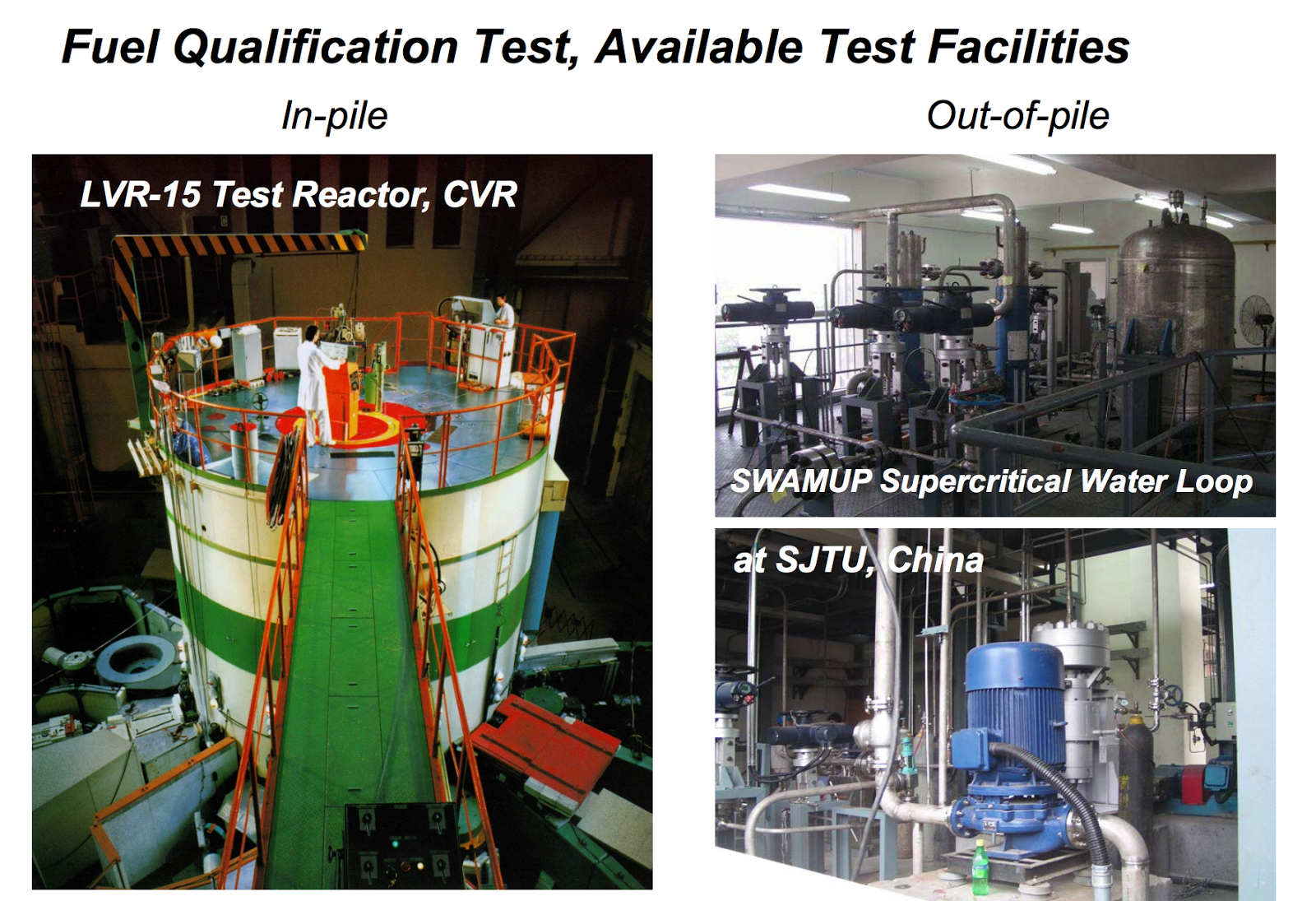 SuperCritical Watercooled Reactors