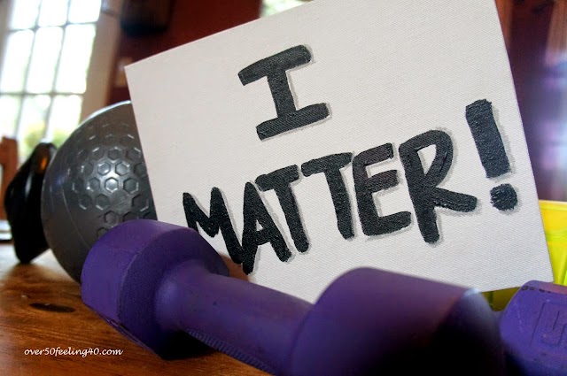 I Matter Means Suck It Up and Go Forward!  Plus the Thursday Blog Hop!