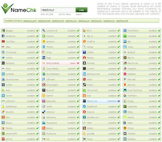 cara cek username available di social network