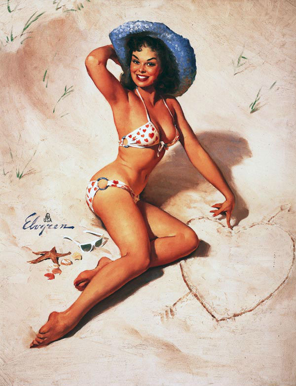 Vintage Poster Woman 63