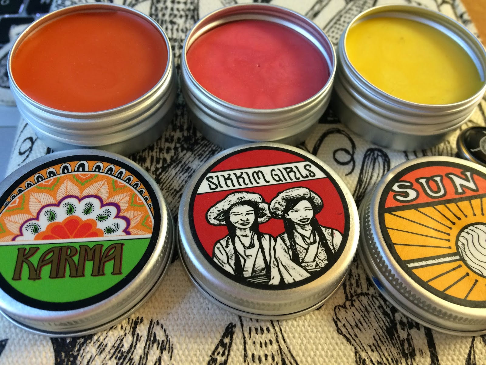 meganbug LUSH Solid Perfume Gift Set