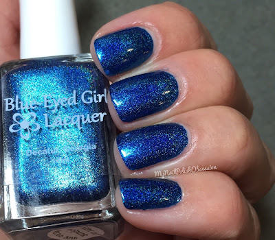 Addicted to Holos, February 2016; Blue Eyed Girl Lacquer Hint of a Spark
