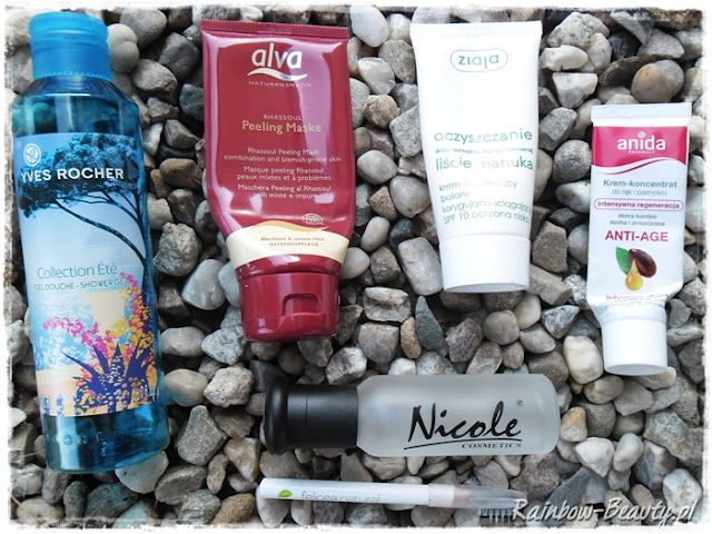Projekt denko: Listopad + mini recenzje kosmetyków alva-peeling-perfumy-anida-ziaja-yves-rocher-kosmetyki-blog-opinie