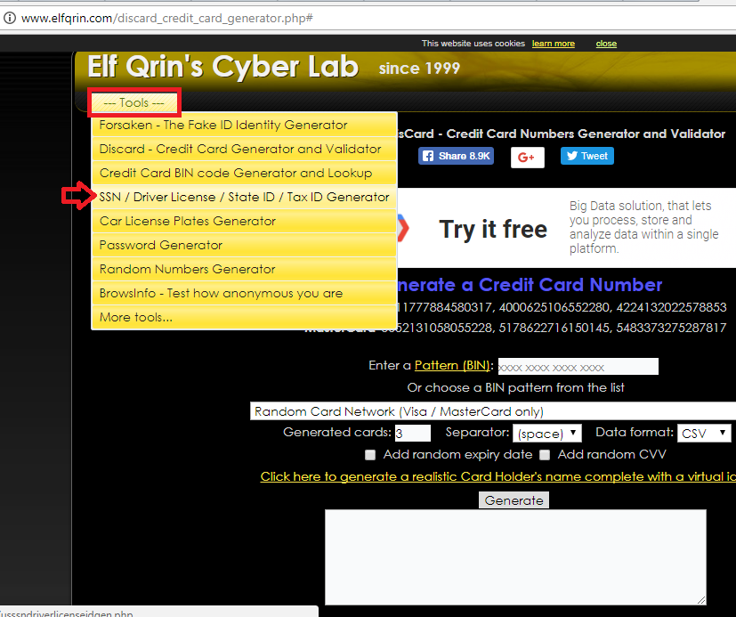 Fake Tax Id Number Us Generator