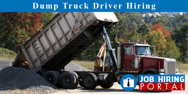 dump truck driver job hiring portal gensan must have 2 dump truck driver