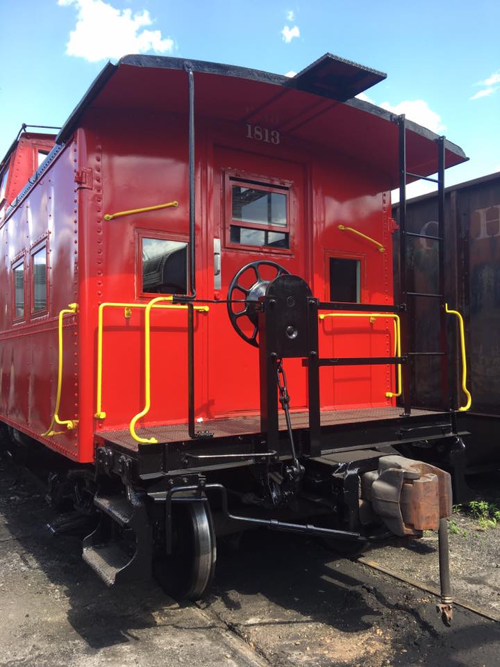 Western Maryland Scenic Railroad New Caboose Colors (Photos)