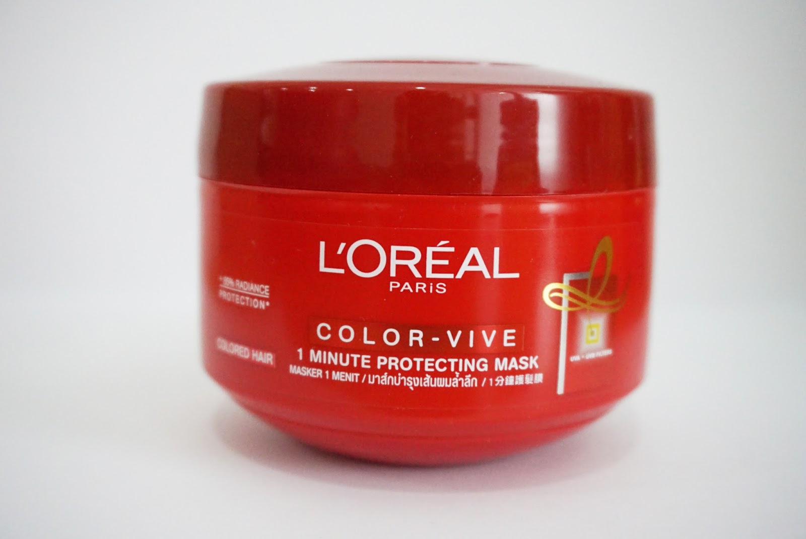 Review L'Oreal ColorVive 1 Minute Protecting Mask Beauty Appetite