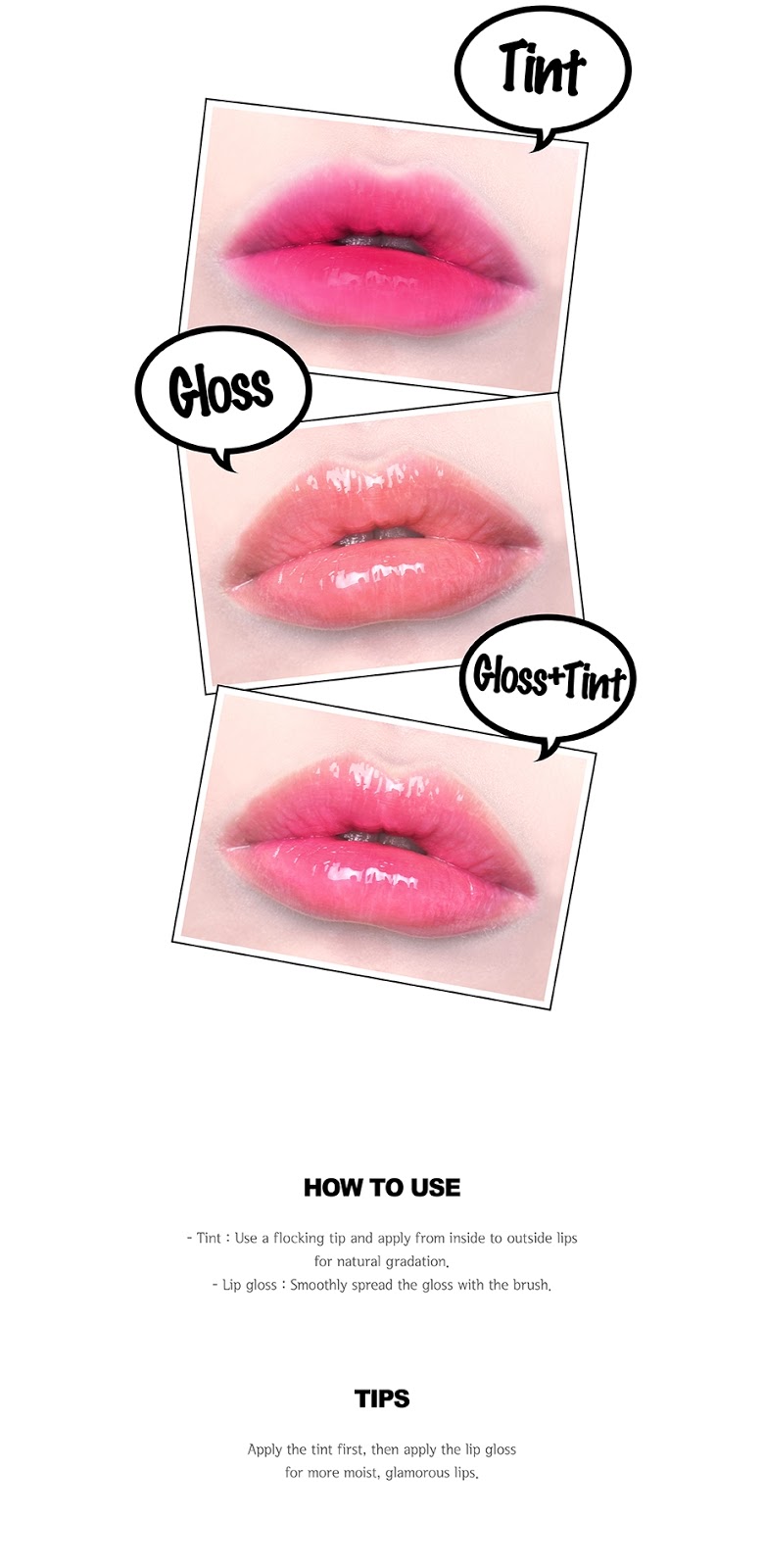 [Chosungah22] Dual Lip Tint & Gloss Chiffon Korean Beauty Dream