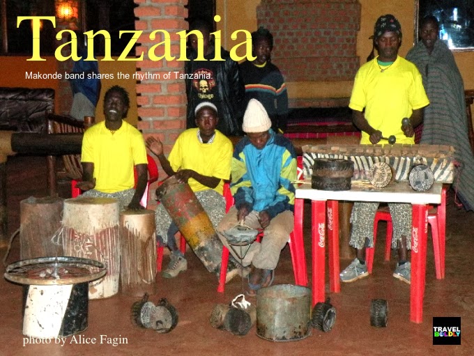 Makonde band Tanzania African.Photo: Alice Fagin for TravelBoldly.com 