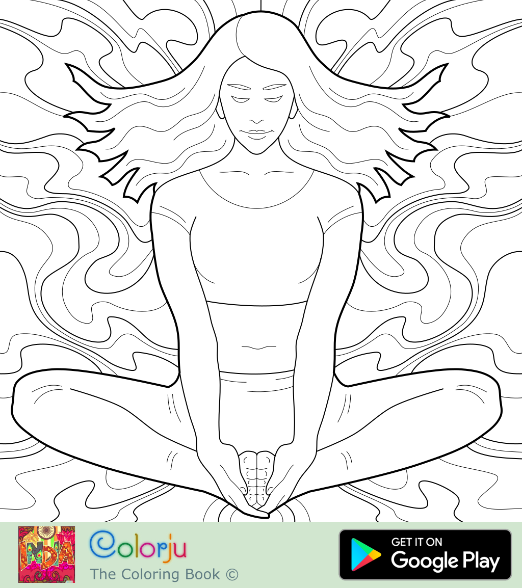 Coloring Pages D Yoga Coloring Pages