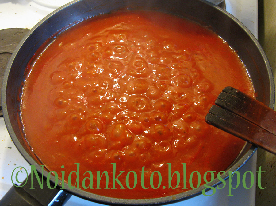 Noidankoto; Valkosipulia ja Salviaa Mainio Marinarakastike