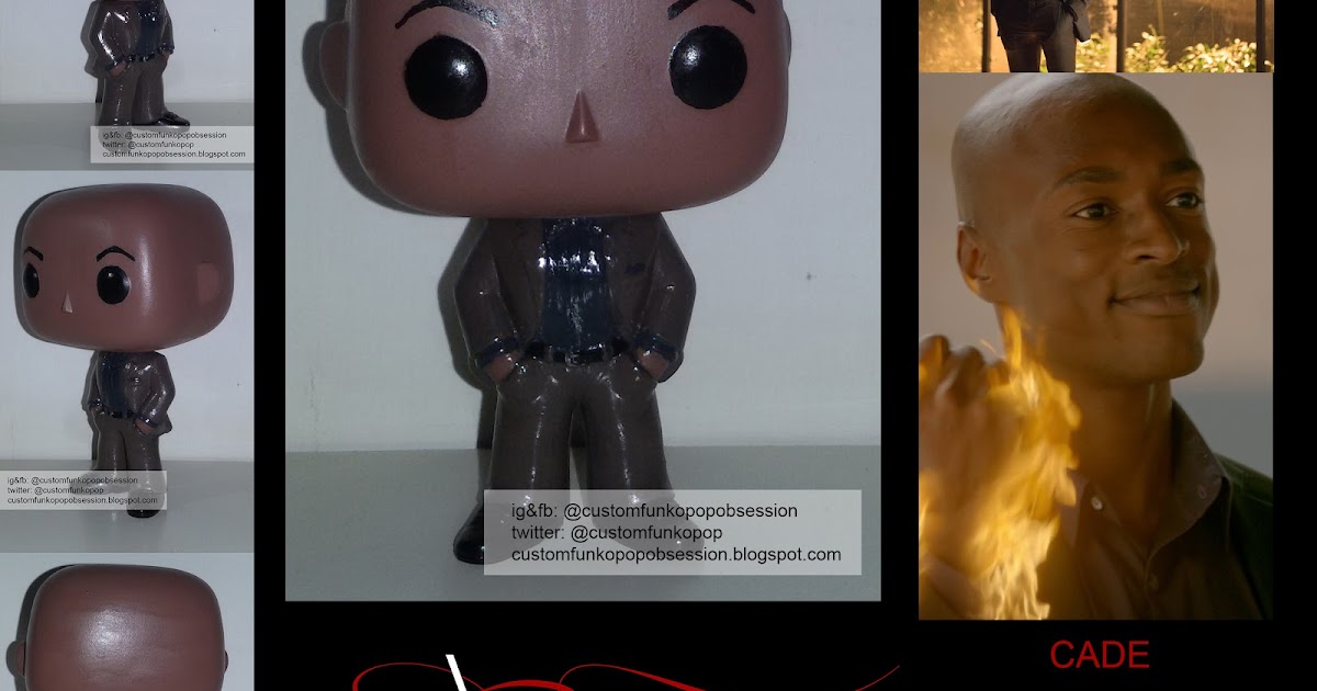 The Vampire Diaries Custom Funko Pop Of Cade Custom Funko Pop Obsession