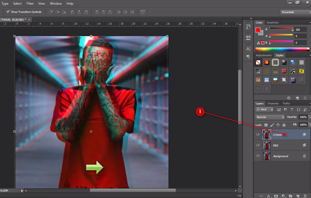 Cara Membuat Foto 3D Anaglyph Keren Di Photoshop Cara Membuat Foto 3D Anaglyph Keren Di Photoshop