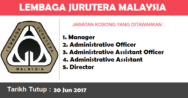 Jawatan Kosong di Lembaga Jurutera Malaysia Jawatan Kosong di Lembaga Jurutera Malaysia