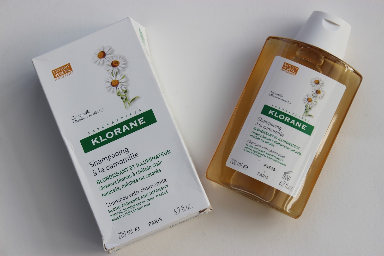 Speed Review Klorane Camomile Shampoo for Blonde Highlights SKIN DEEP
