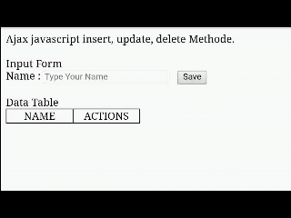 Insert Update Delete Using Ajax Jquery, Tips And Tricks