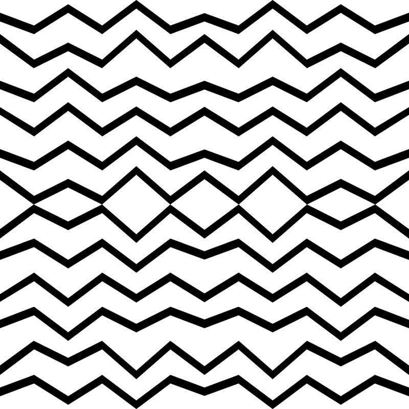 Zigzag Line Art : Different types of drawing lines you may need to know