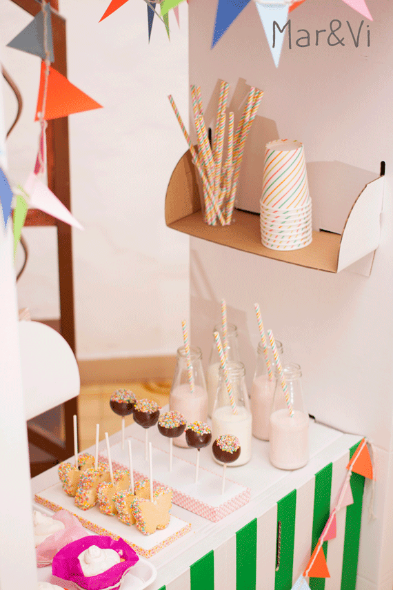 detalles de una pasteleria para niños