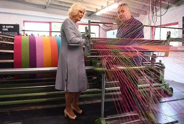 The Duchess of Cornwall visited Ireland’s oldest working mill in Avoca Village, Wicklow. A dinner at the Ambassador’s residence