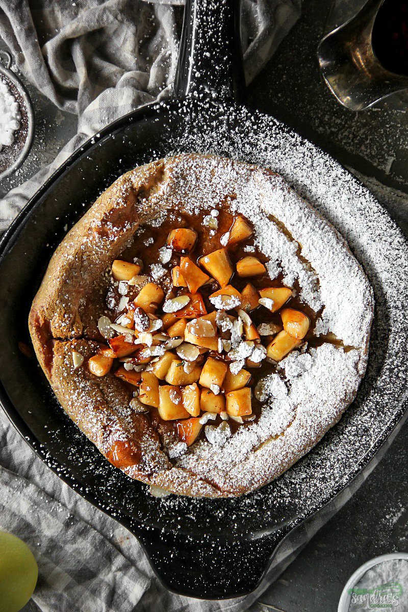 Dutch Baby - with Rye and Spelt Flour - SANDRA'S EASY COOKING