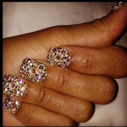 nails bling cool crystals blac chyna nail treasure glitter animal designs purple rhinestone tdf crystallized favim labels blacchyna diamond