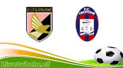 Palermo vs Crotone Palermo vs Crotone