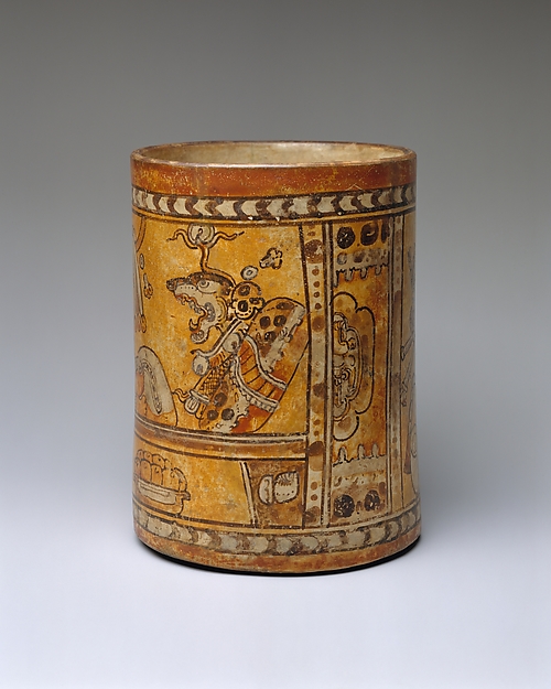 Ancient Maya Life The Water Lily Jaguar This Vessel Was Made Between The 600s Ad To 700s In Guatemala It S Style Is Chamá From Metropolitan Museum Of Art